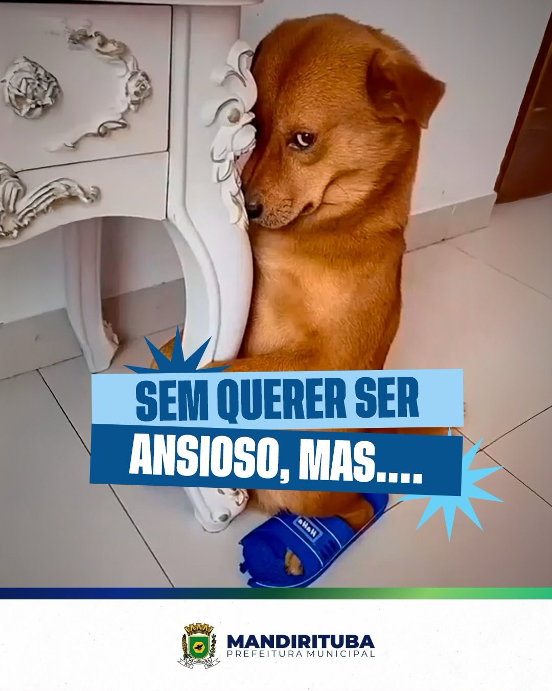 Post do instagram da Prefeitura de Mandirituba