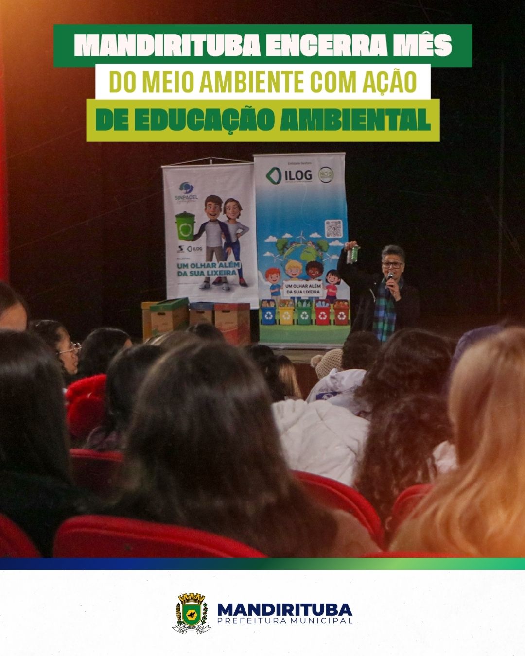 Post do instagram da Prefeitura de Mandirituba