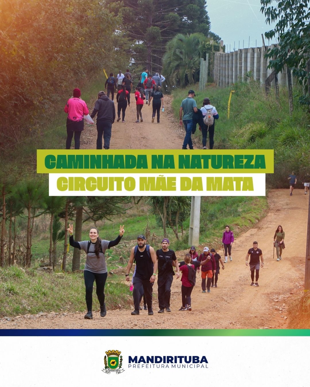 Post do instagram da Prefeitura de Mandirituba