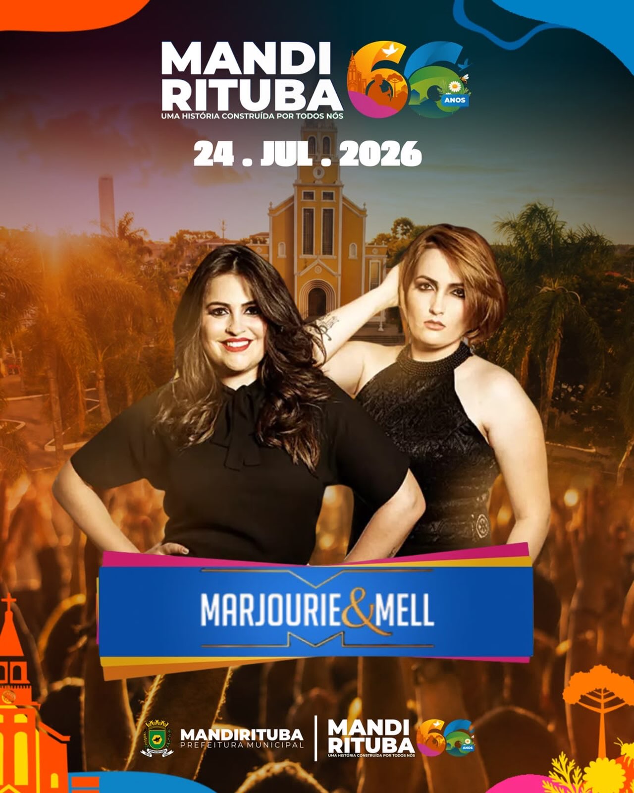 Post do instagram da Prefeitura de Mandirituba