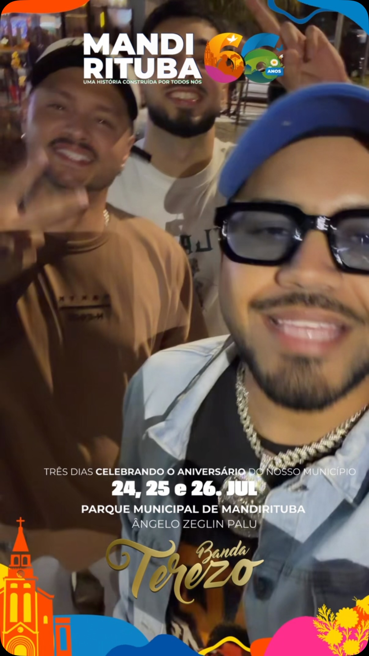 Post do instagram da Prefeitura de Mandirituba